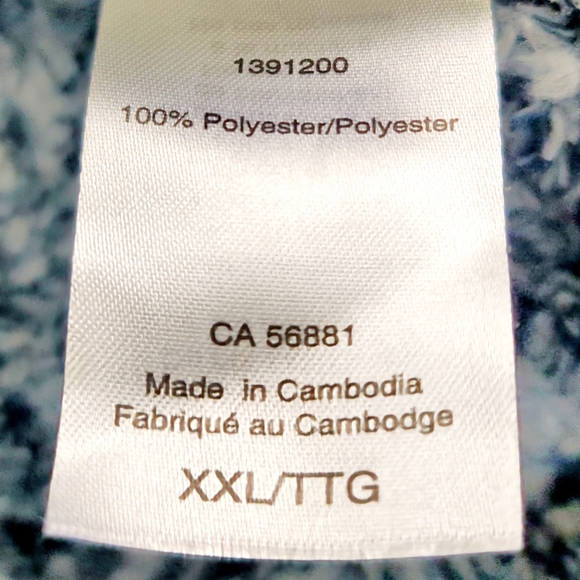 O’Neill Girl’s Blue Fuzzy Sweater Size XXL - Picture 6 of 7